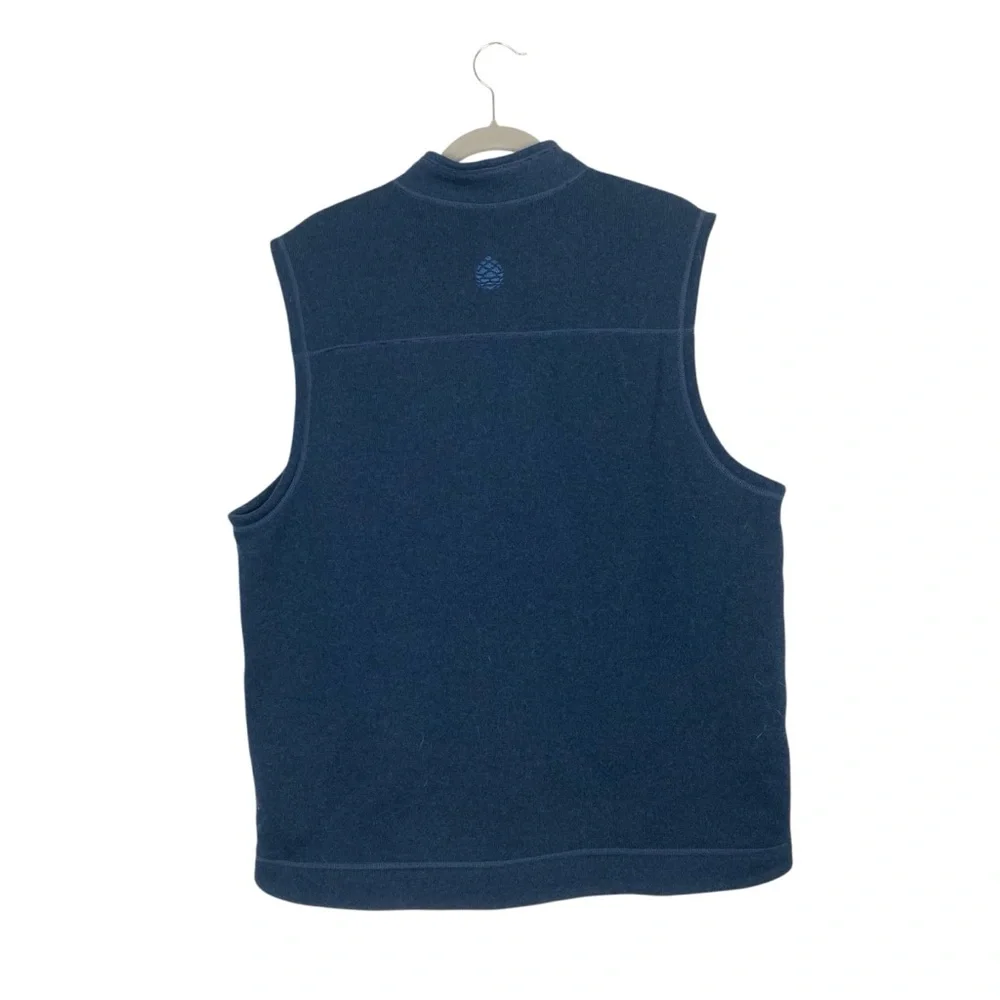 Stio navy wilcox fleece vest size xl outdoors hiking